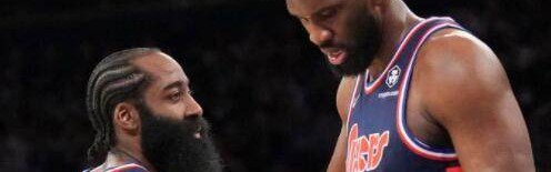 哈登高效三双恩比德罚麻了 76人继续交易后蜜月期